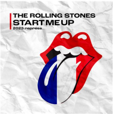 THE ROLLING STONES - START ME UP - 7'' SINGLE - 2023 REPRESS  LP VINYL LIMITED
