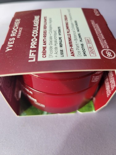 Crème Anti-rides Yves Rocher Lift Pro-Collagène Jour - 50 Ml, Acide Hyaluronique, Neuf
