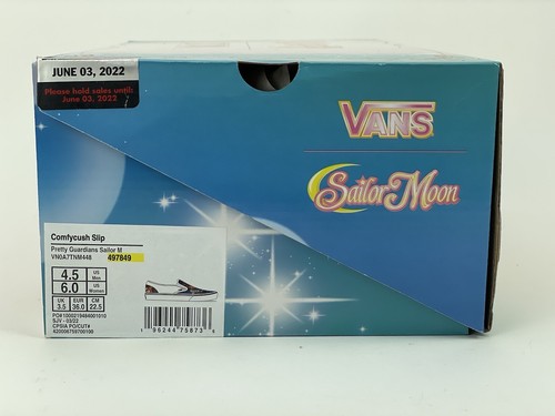 Vans ComfyCush SlipOn Sailor Moon (M4.5/W6) Pretty Guardians VNOA7TNM448 (2022) - Imagen 11 de 11