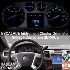 CADILLAC ESCALADE 2003-2014 Instrument Cluster Mileage Correction Service