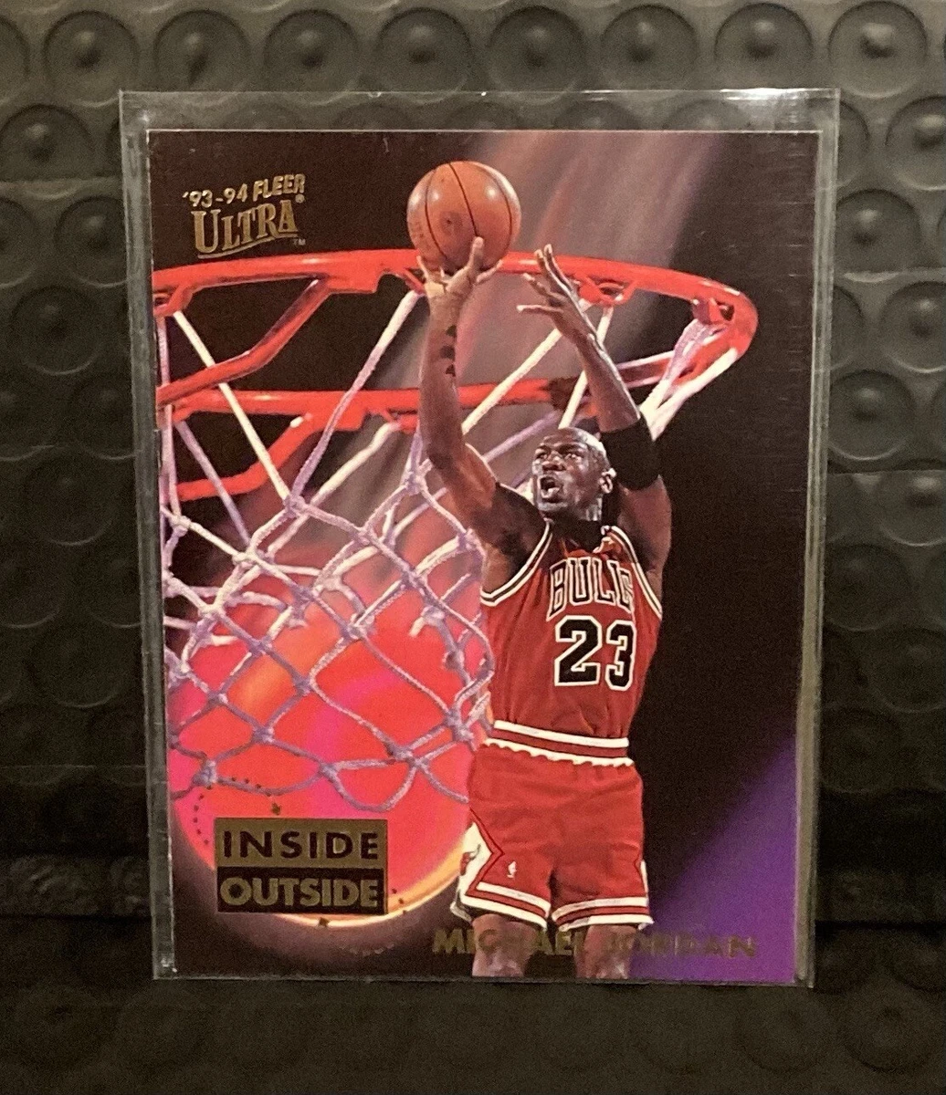 1993-94 Fleer Ultra Inside Outside #4 Michael Jordan ungraded Mint 