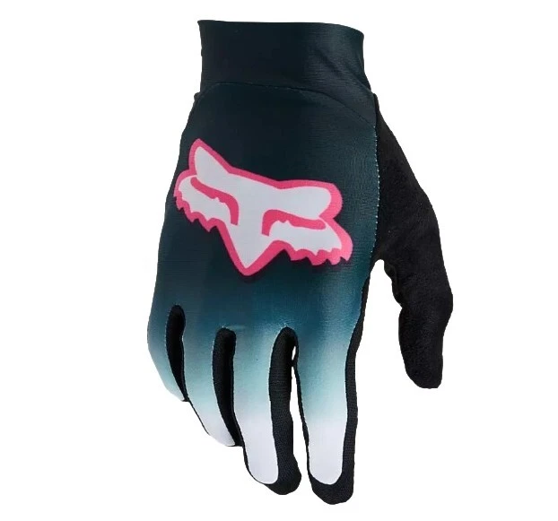 Fox Racing Women's Flexair MTB Gloves Park Edition Size XL Jade W/Pink Logo - Image 2 of 4