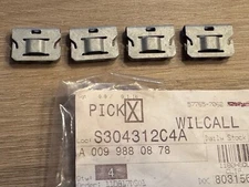 Mercedes-Benz A0099880878 Bumper Cover & Multi Purpose Clip Set Of 4 Genuine OE