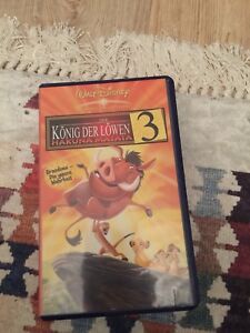 Vhs Disney Konig Der Lowen 3 Hakuna Matata Ebay