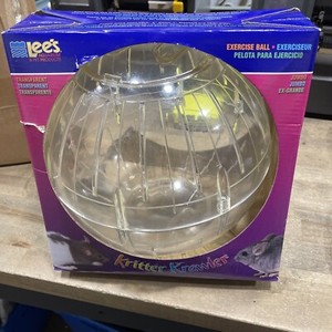 Lees Kritter Krawler Exercise Ball Clear ideal for hamsters gerbils animals