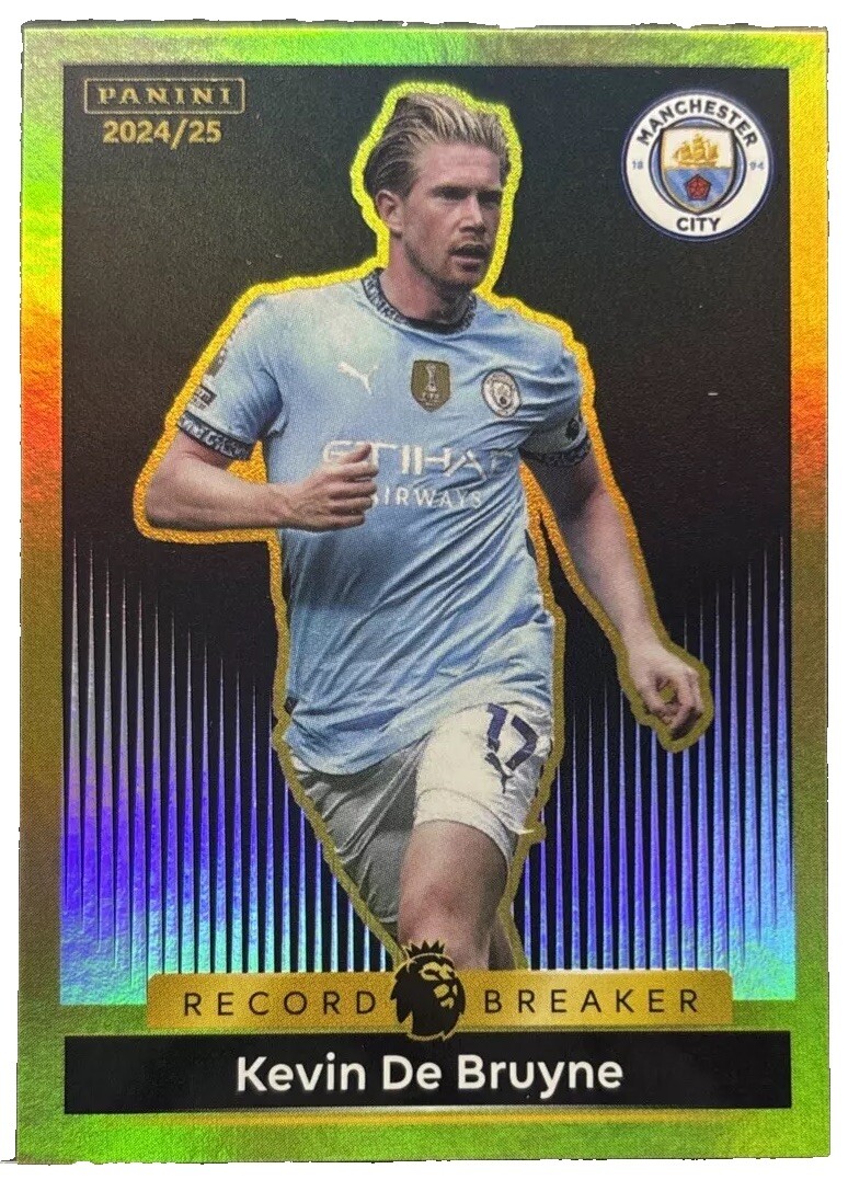 Panini Premier League 2025 - # 344 - KEVIN DE BRUYNE - Record
