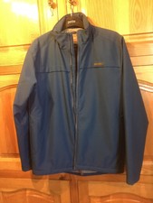 Merrell Coat/jacket Opti Warmth Parka Quilted Full Zip Blue Coat Size S