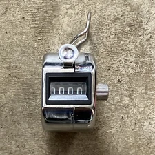 Safina Manual Finger Counter 4 Digit Finger Hand Clicker Click Tally Number`