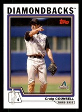 2004 Topps  #141 Craig Counsell Arizona Diamondbacks