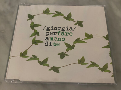 CD GIORGIA ''UM OHNE DICH ZU TUN'' SELTENE PROMO CD SINGLE VERKAUF SONY ITALIEN