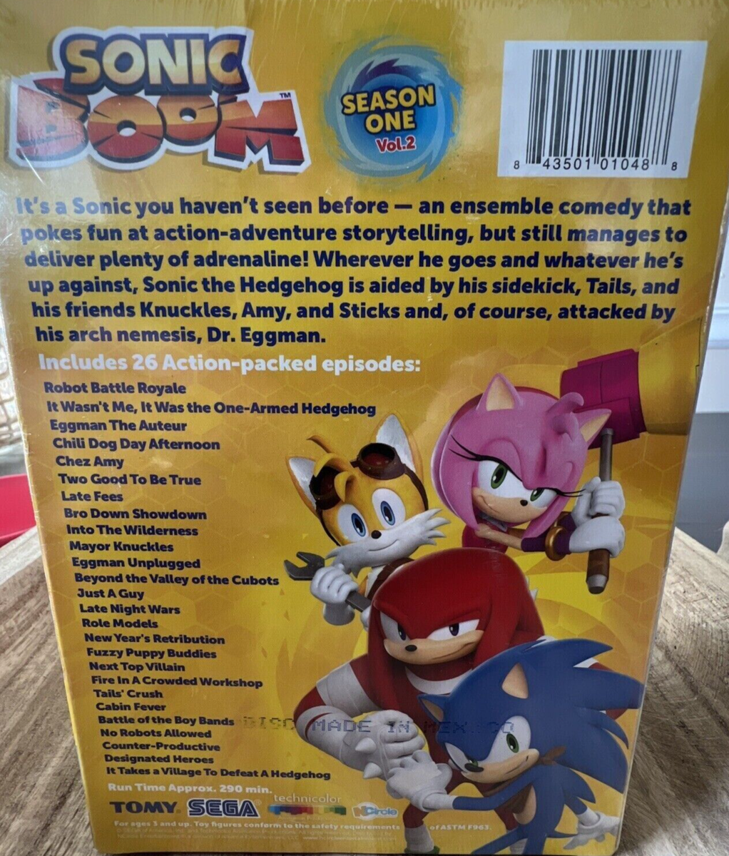 Sonic Boom: Season 1, Vol 2 (DVD) Limited Edition Gift Set