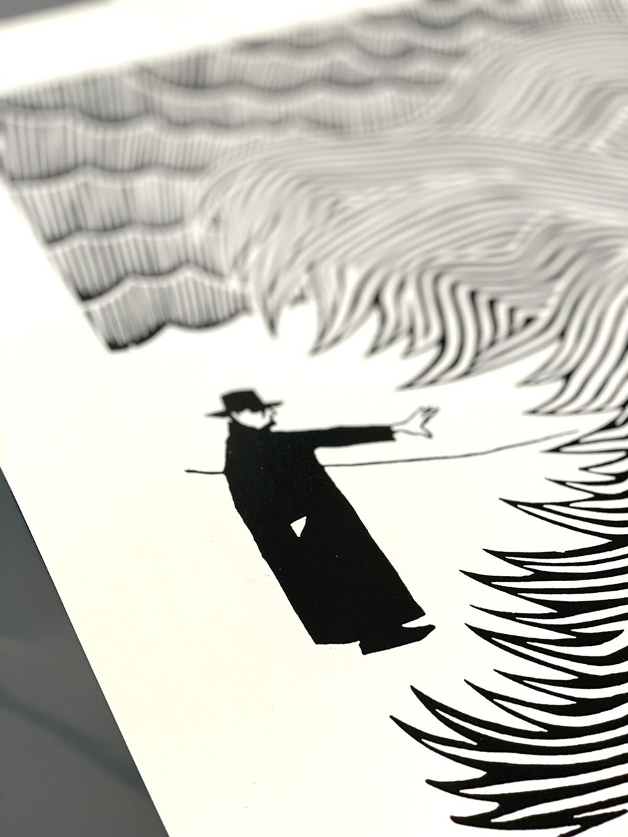 Stanley Donwood 'Cnut' 2019 Print Sold Out (Thom Yorke The