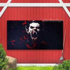 Vampire Halloween Backdrop, Halloween Decorations Halloween Party Photo Backdrop