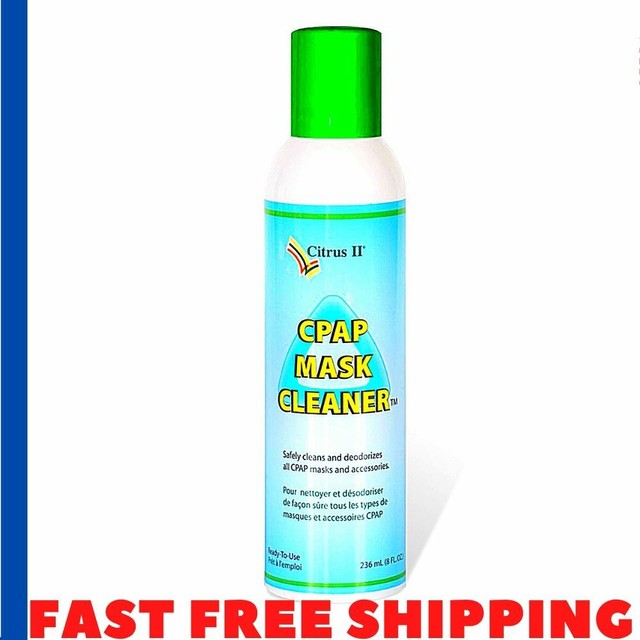 8 Oz Tubing Spray Cpap Mask Cleaner Citrus NonAerosol Natural Can Daily BiPAP eBay