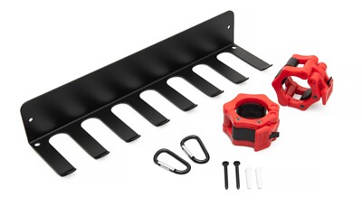 5 x Fitnessstudio Zubehör Organizer/Widerstandsband Wandregal, Aufbewahrung mit BB-KLEMMEN x10