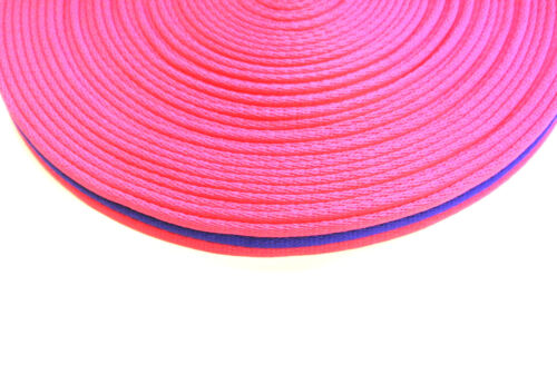 25 mm weiches Polyester Luftgurtband 20 Farben Riemen Hundeblei 1m 2m 5m 10m 25m 40m - Bild 22 von 27