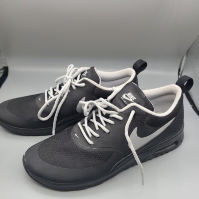 Nike Boys Air Max Thea 814444-005 Black Running Shoes Sneakers Size 6.5