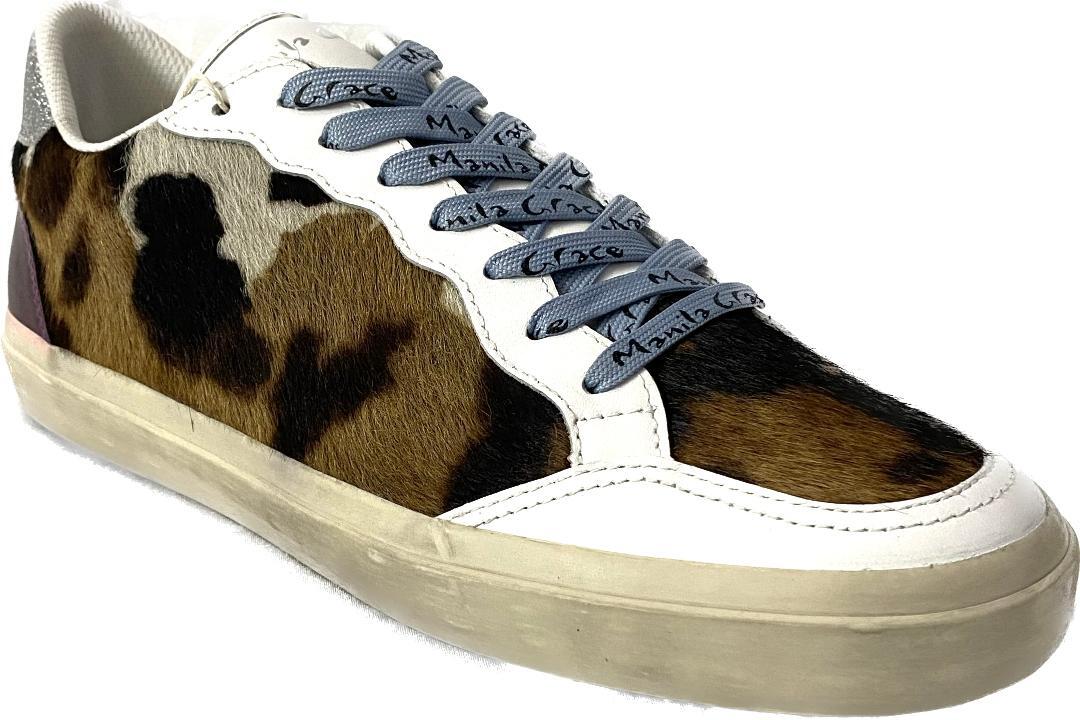 Womens MANILA GRACE Pony-Style Calfskin Trainers Shoes Size  EU - 40