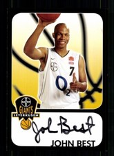 John Best Autogrammkarte Giants Leverkusen Orig Sign Basketball+ A 238941