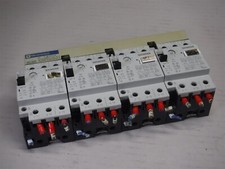 Lot of 4 Used Siemens 3VU1300-1MK00 Manual Starter Telemacanique GV1-G07 L7-2