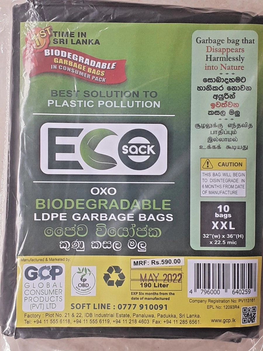 Biodegradable Garbage Bags & Non-Biodegradable Garbage Bags