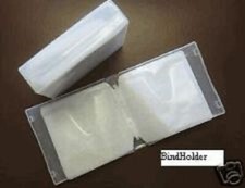 2 NEW CLEAR 24-CD/DVD POLY CASE W/OUTER ARTWORK SLEEVE, SF13 FREE 2 DAY AIR