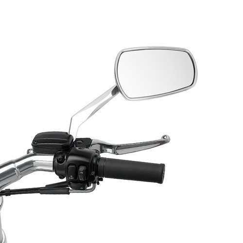 Rear View Mirrors Chrome Fit For Harley Davidson Heritage Softail Classic - Picture 6 of 13