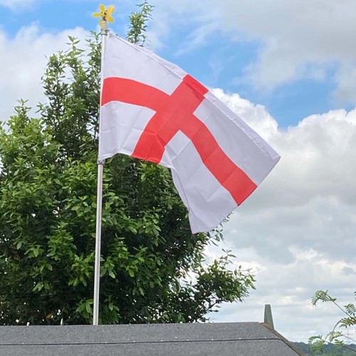 5x3' 8x5' 3x2' Large Polyester England Flag St George Cross Football Sport Flags - Picture 3 of 12