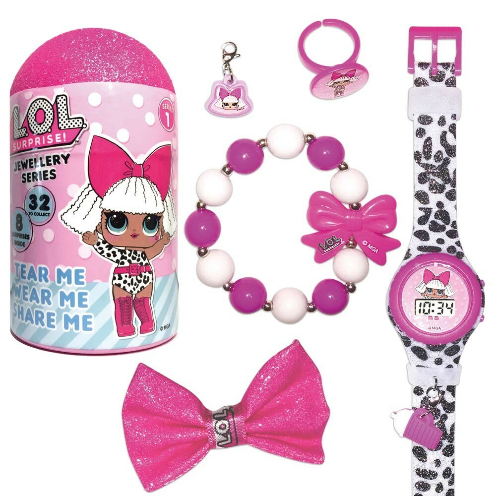 LOL Surprise Orologio Gioielli Accessori serie gioielli sorprese