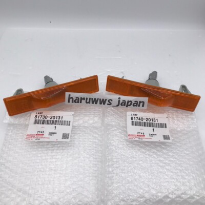 OEM TOYOTA Celica Corona A70 SUPRA RH LH Set LAMP ASSY SIDE TURN SIGNAL NEW