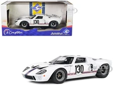 FORD GT40 MK1 #130 "TARGA FLORIO" (1967) 1/18 DIECAST MODEL BY SOLIDO S1803009