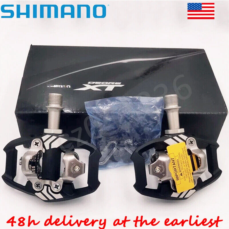 Shimano PDM8020 Deore XT SPD Trail Pedals - Black for sale online