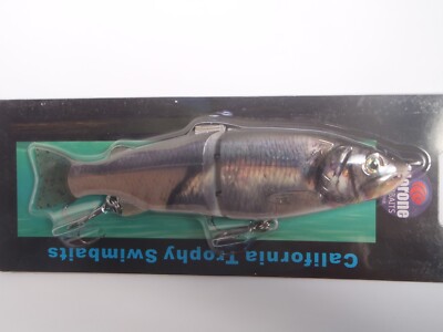 Morone Swimbaits 2 Pond Smelt Tui Chub Shiner swimbait fishing Glide Bait bass