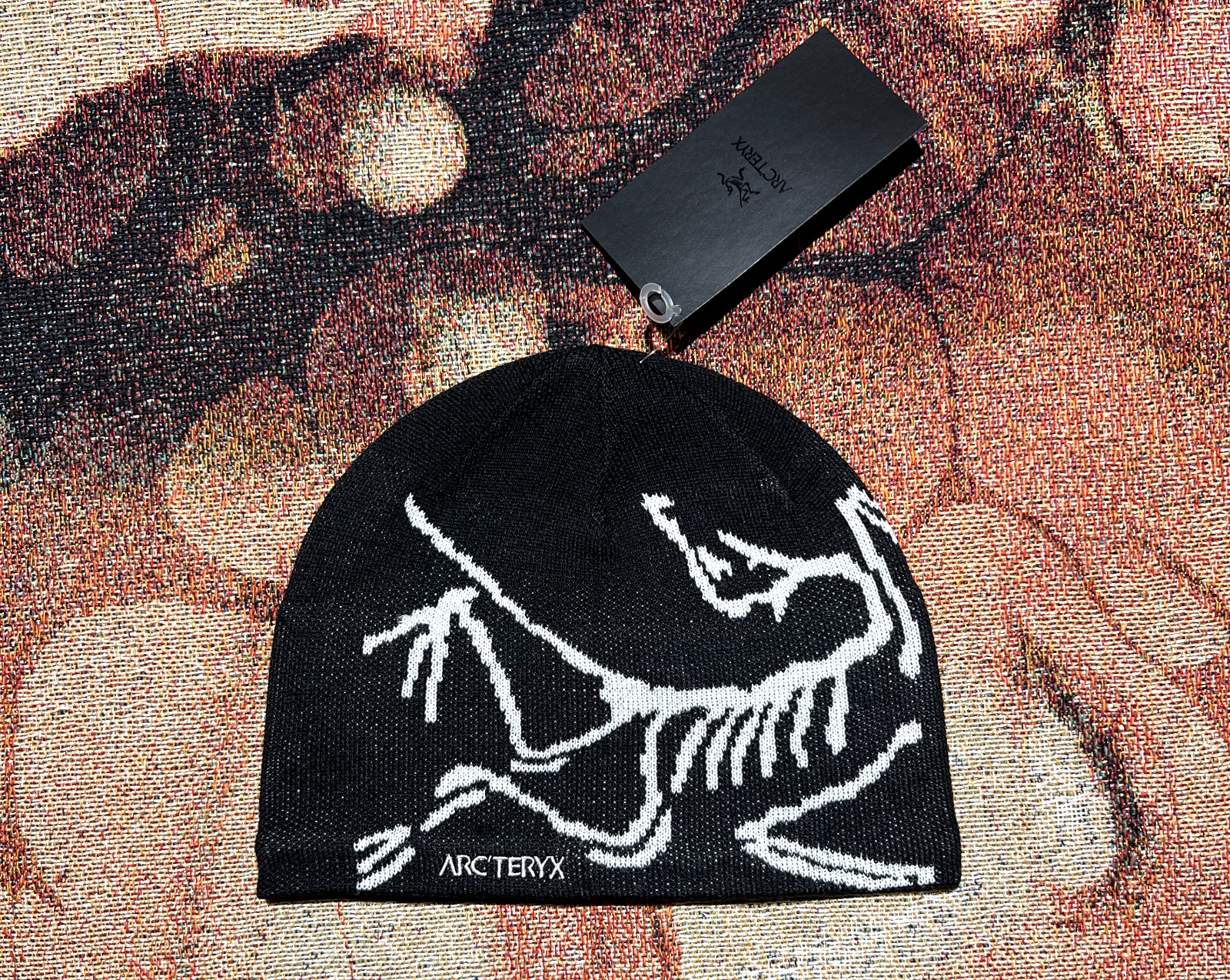 Arc'teryx Bird Head Toque Beanie Orca Nero Nuovo