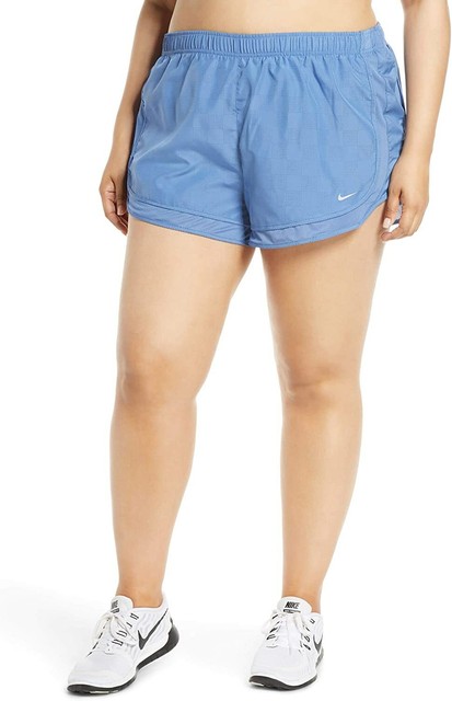 nike women's dry tempo plus size shorts