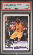 2017 Rittenhouse WNBA Essence Carson PSA 9 Los Angeles Sparks Rutgers
