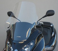 Windschutzscheibe Piaggio MP3 125-250-300-400 bis Bj. 2011 Windschild Halbhoch