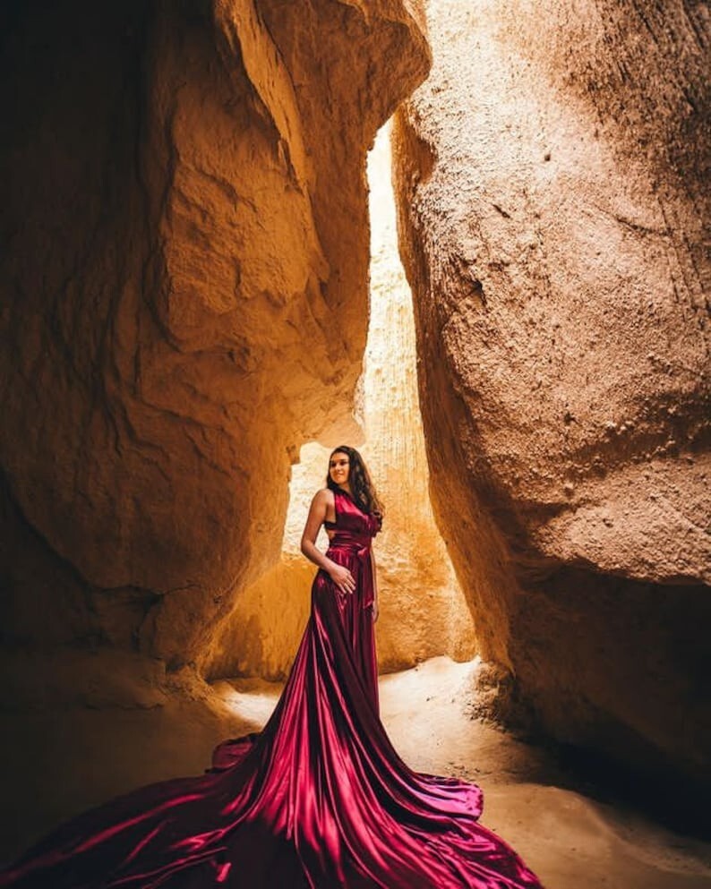 Long Flying Dress | Flying Dress for Photoshoot| Long Train Dress | | eBay
