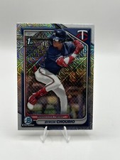 Byron Chourio 2024 Bowman Chrome 1st Mojo Refractor BCP-129 Twins