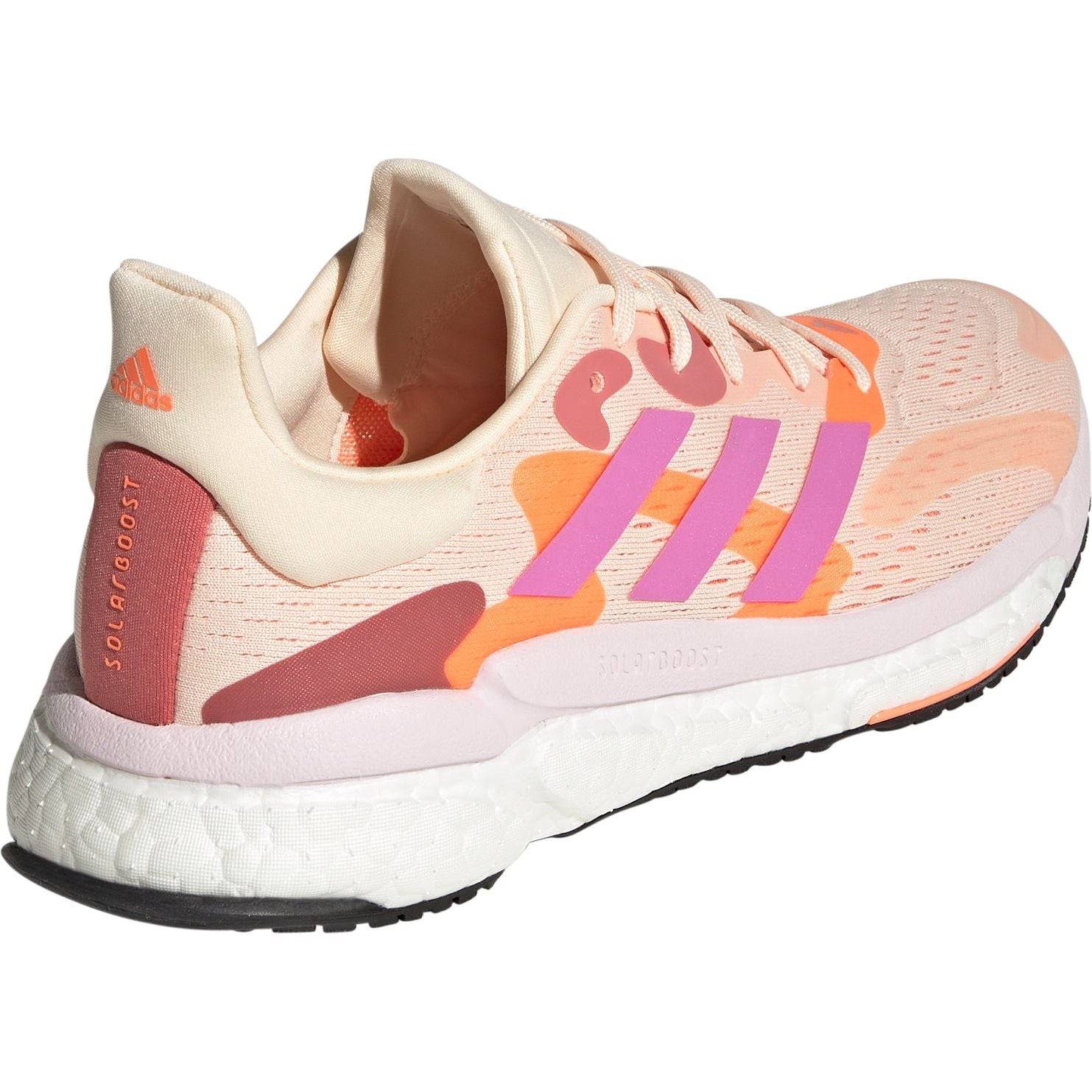 SAOLA Scarpe da corsa Adidas Solar Boost 4 da donna arancioni ammortizzate comode scarpe da corsa