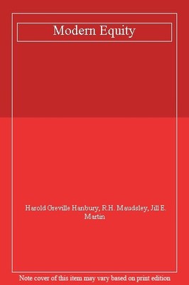 Modern Equity,Harold Greville Hanbury, R.H. Maudsley, Jill E.  ,