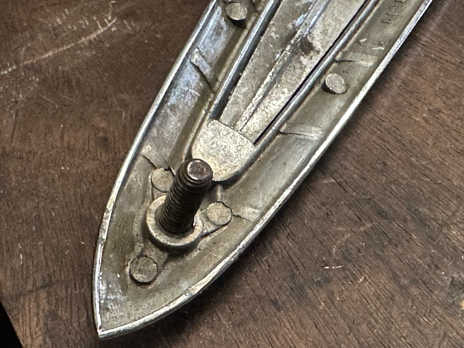 1946 1949 Buick Right Hood Release & Surround Special Super Roadmaster 1328630