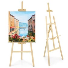 1Pcs Wooden Easel for Painting-Adjustable Easel Stand for Painting and Canvas...