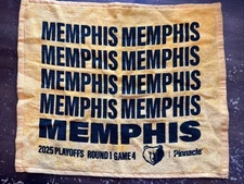 Memphis Grizzlies Growl Towel 2025 Playoffs Round 1 Game 4