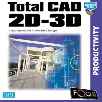Total CAD 2D-3D (PC) Neu & Versiegelt - Schnelle & kostenlose Lieferung innerhalb Großbritanniens