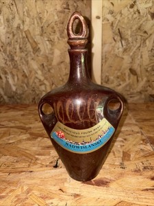 Vintage Nadwislanski Delicious Polish Mead Bottle w/ Stopper Ceramic Ale Jug
