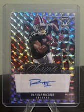 2025 Panini Mosaic Scripts #SCR-RRM Ray-Ray Mccloud AUTO Atlanta Falcons