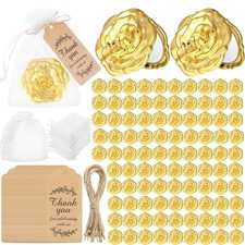 Panelee 96 Set Rose Compact Mirrors Bulk Quinceanera Wedding Party Favors Inc...