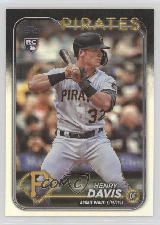 2024 Topps Update Rookie Debut Rainbow Foil Henry Davis #US162 Rookie RC 0nr3