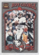 1996 Pacific Crown Royale NFL Regime Jeff George #NR38 0o9